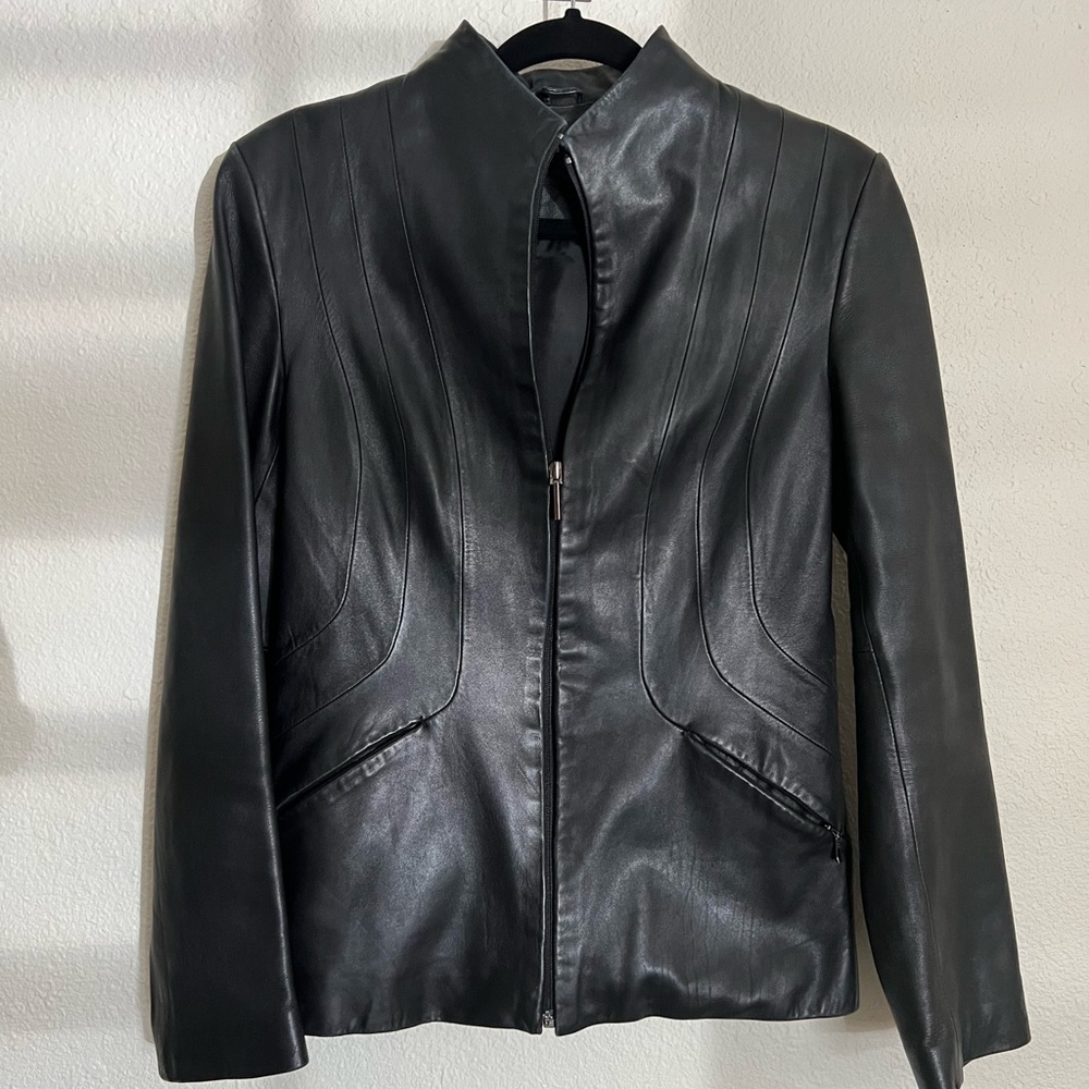 Kenneth Cole Real leather Jacket